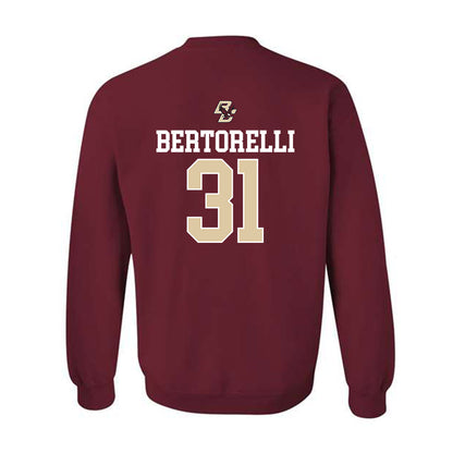 Boston College - NCAA Softball : Sophia Bertorelli - Sports Shersey Crewneck Sweatshirt-1
