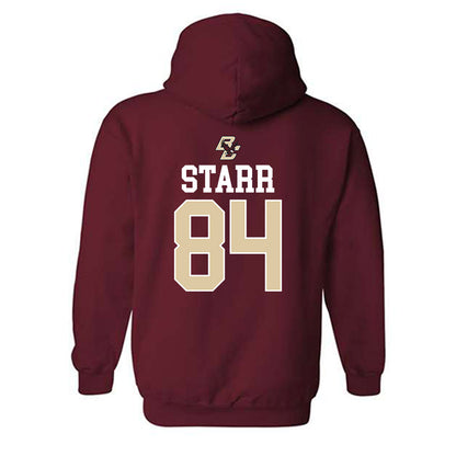 Boston College - NCAA Softball : Alex Starr - Sports Shersey Hooded Sweatshirt-1