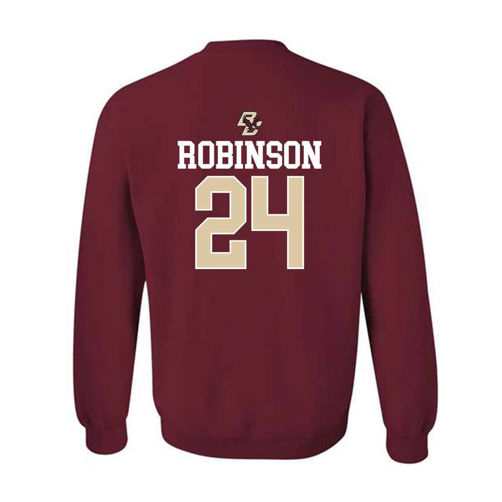 Boston College - NCAA Softball : Allison Robinson - Sports Shersey Crewneck Sweatshirt