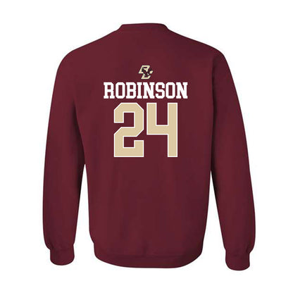 Boston College - NCAA Softball : Allison Robinson - Sports Shersey Crewneck Sweatshirt