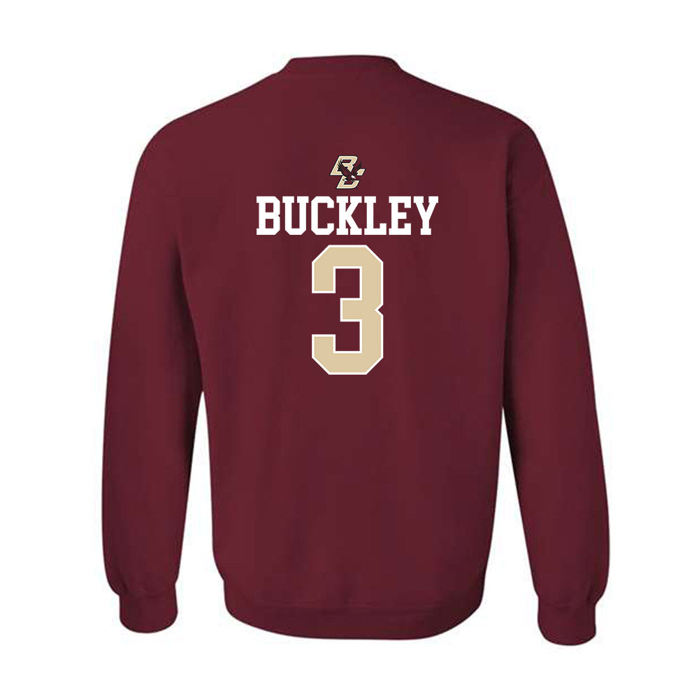 Boston College - NCAA Softball : Kiley Buckley - Sports Shersey Crewneck Sweatshirt-1