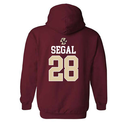 Boston College - NCAA Softball : Makenna Segal - Sports Shersey Hooded Sweatshirt-1