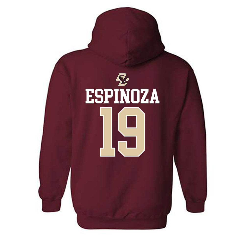 Boston College - NCAA Softball : Janis Espinoza - Sports Shersey Hooded Sweatshirt-1
