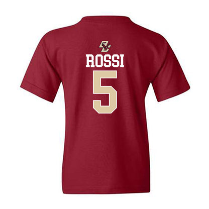 Boston College - NCAA Softball : Alyx Rossi - Sports Shersey Youth T-Shirt-1
