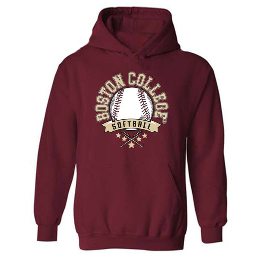 Boston College - NCAA Softball : Kiley Buckley - Sports Shersey Hooded Sweatshirt-0