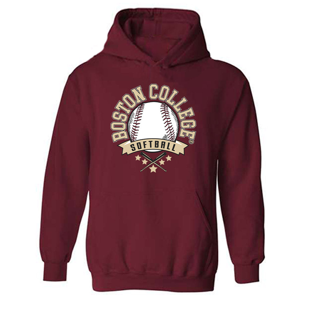 Boston College - NCAA Softball : Avery Peakes - Sports Shersey Hooded Sweatshirt-0