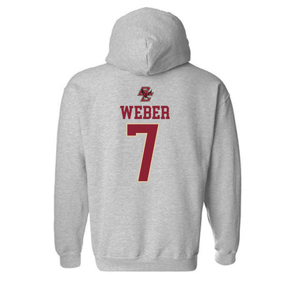 Boston College - NCAA Women's Field Hockey : Melea Weber - Sports Shersey Hooded Sweatshirt-1