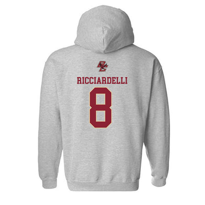 Boston College - NCAA Women's Field Hockey : Maisy Ricciardelli - Sports Shersey Hooded Sweatshirt-1