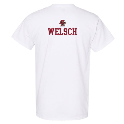 Boston College - NCAA Women's Swimming & Diving : Layla Welsch - Sports Shersey T-Shirt-1