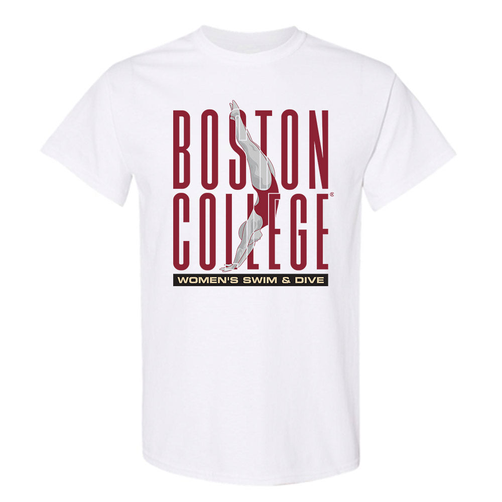 Boston College - NCAA Women's Swimming & Diving : Layla Welsch - Sports Shersey T-Shirt-0