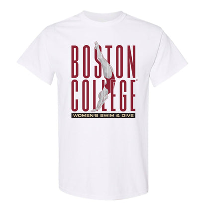 Boston College - NCAA Women's Swimming & Diving : Layla Welsch - Sports Shersey T-Shirt-0