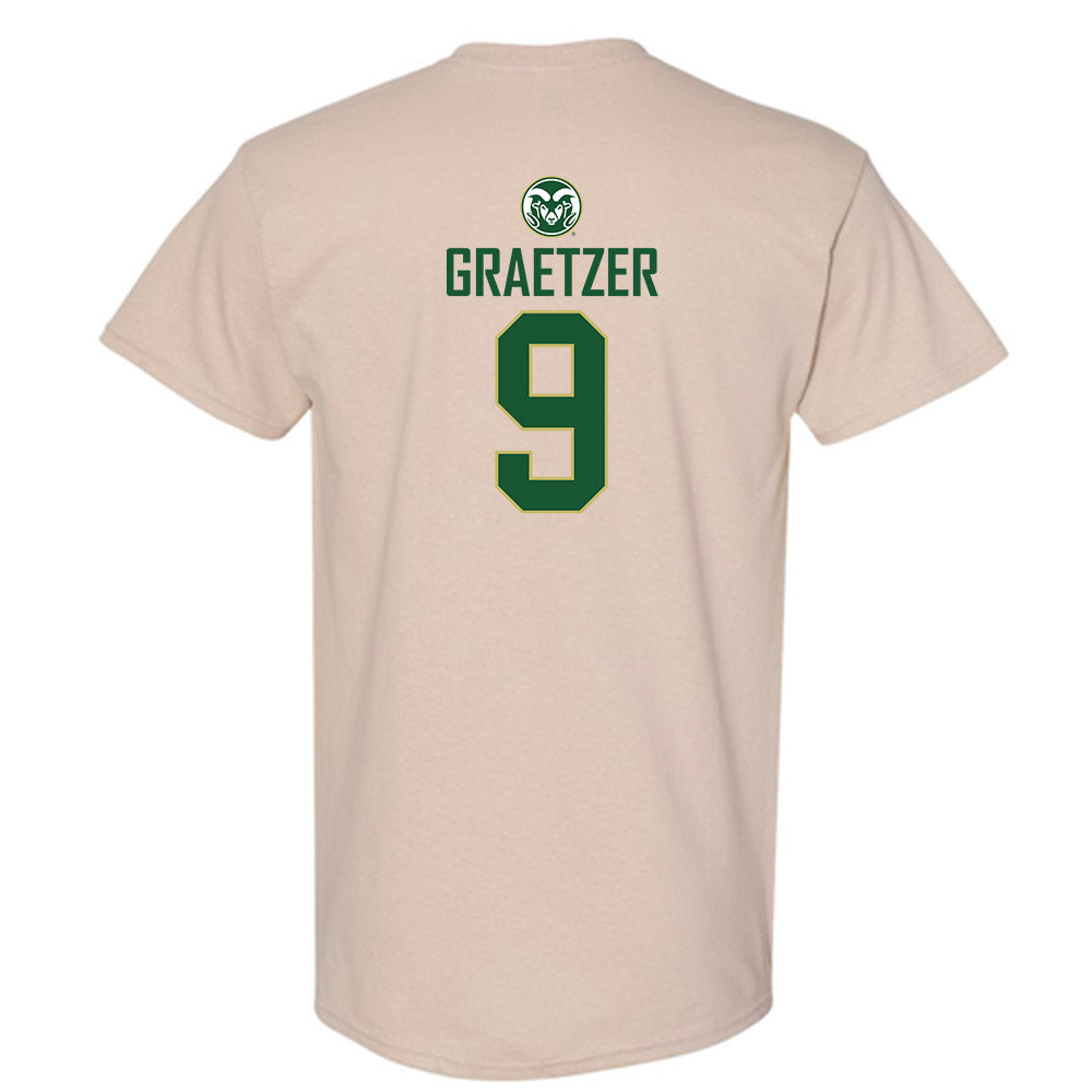 Colorado State - NCAA Women's Volleyball : Silvia Graetzer - T-Shirt-1