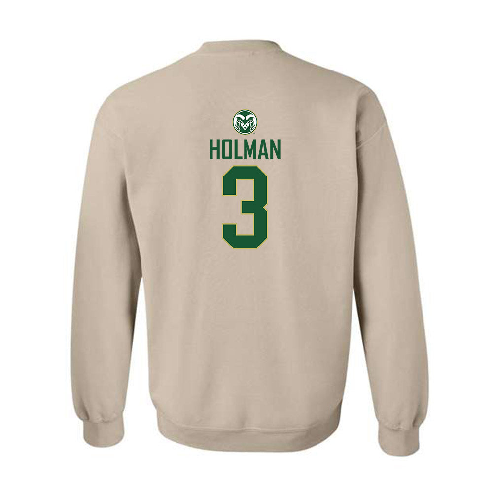Colorado State - NCAA Women's Volleyball : Brooke Holman - Crewneck Sweatshirt