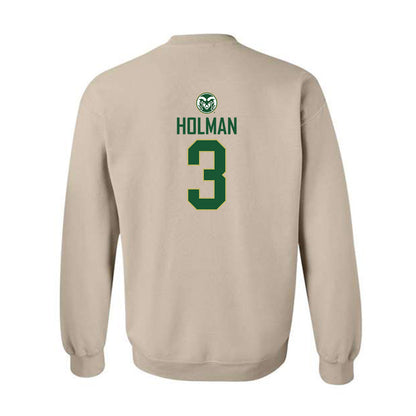 Colorado State - NCAA Women's Volleyball : Brooke Holman - Crewneck Sweatshirt