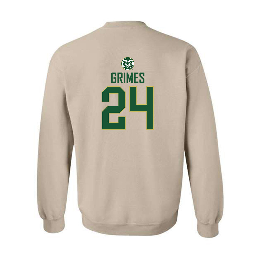Colorado State - NCAA Women's Volleyball : Hayden Grimes - Crewneck Sweatshirt-1