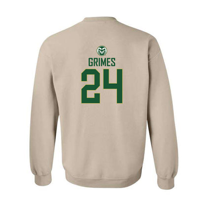 Colorado State - NCAA Women's Volleyball : Hayden Grimes - Crewneck Sweatshirt-1