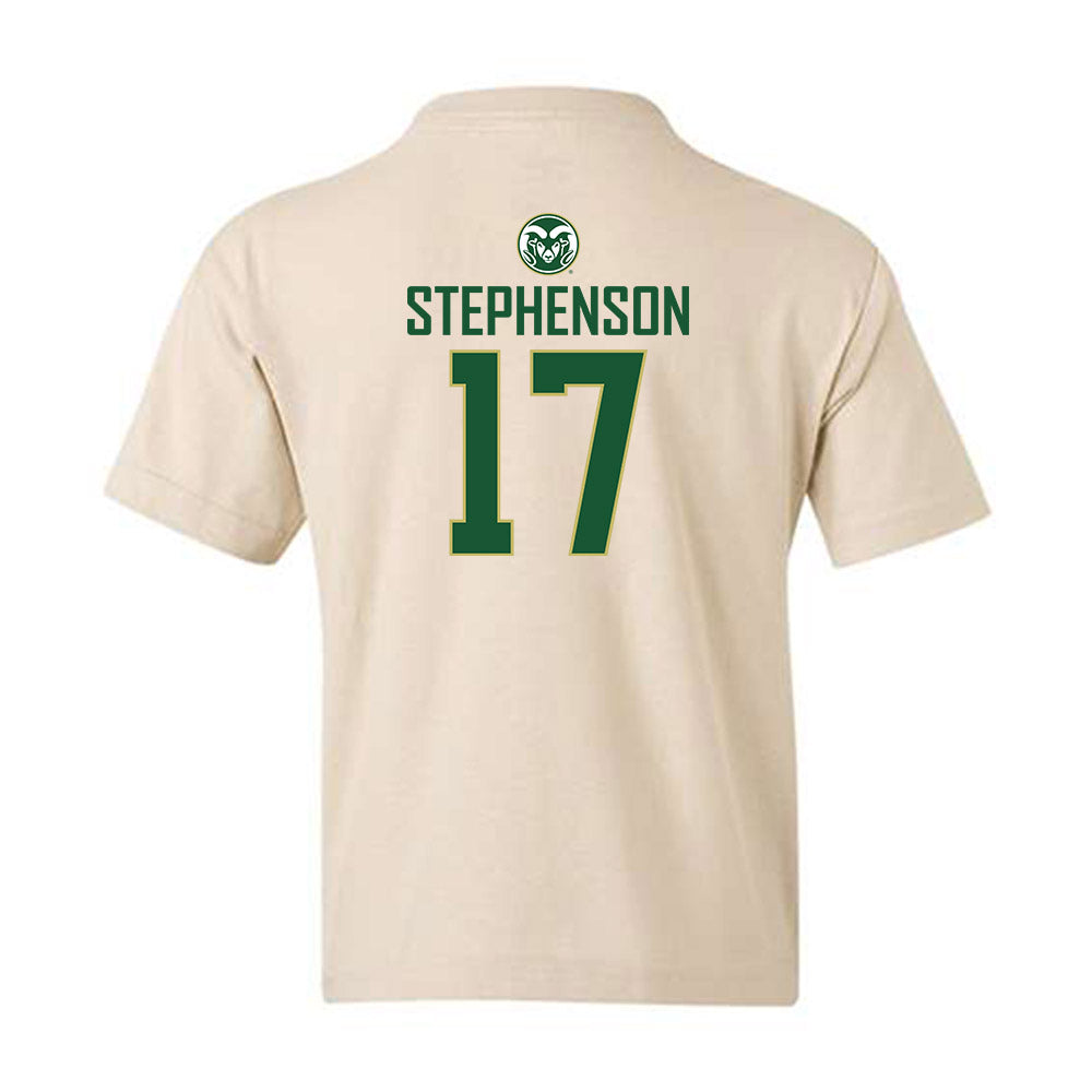 Colorado State - NCAA Women's Volleyball : Sophie Stephenson - Youth T-Shirt-1