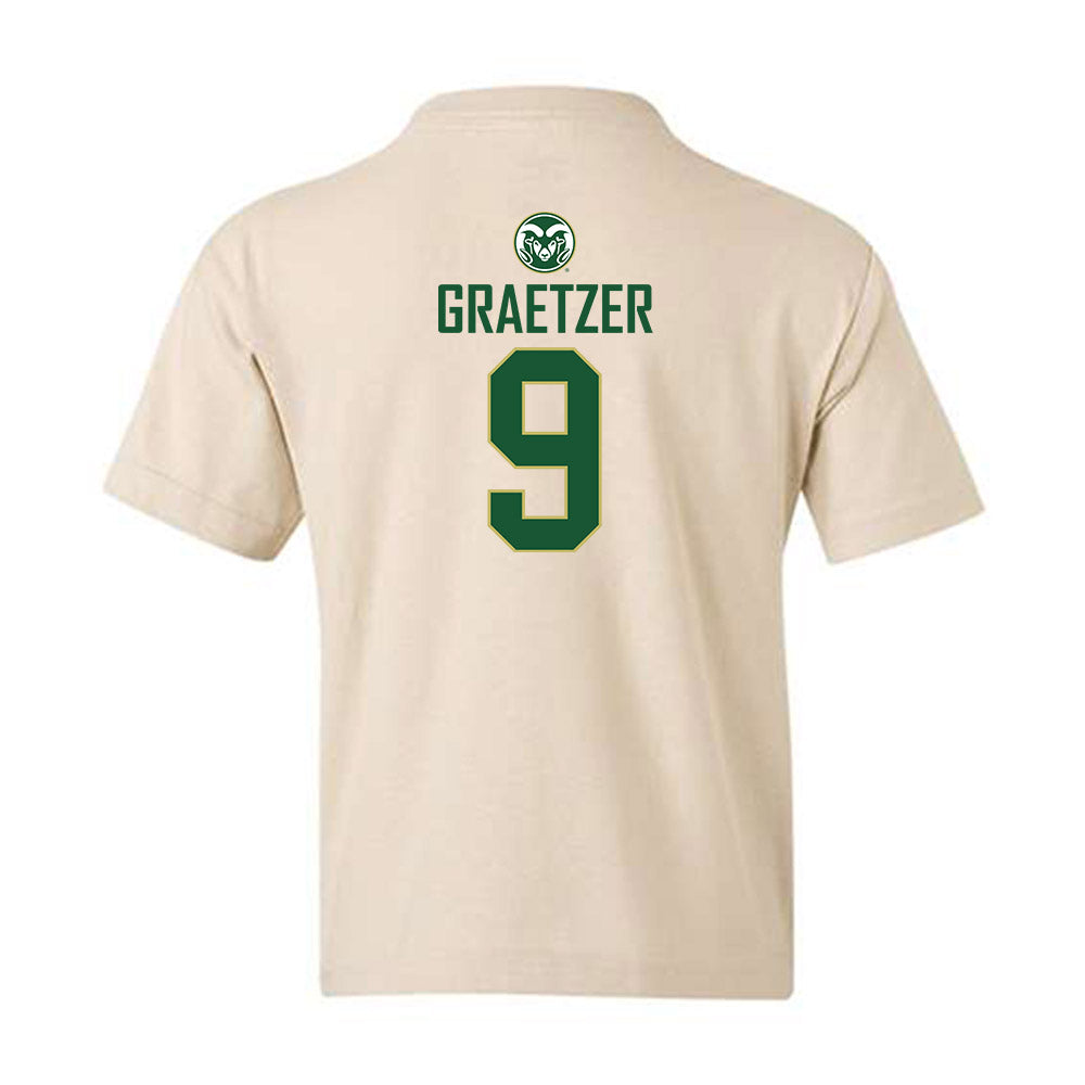 Colorado State - NCAA Women's Volleyball : Silvia Graetzer - Youth T-Shirt-1