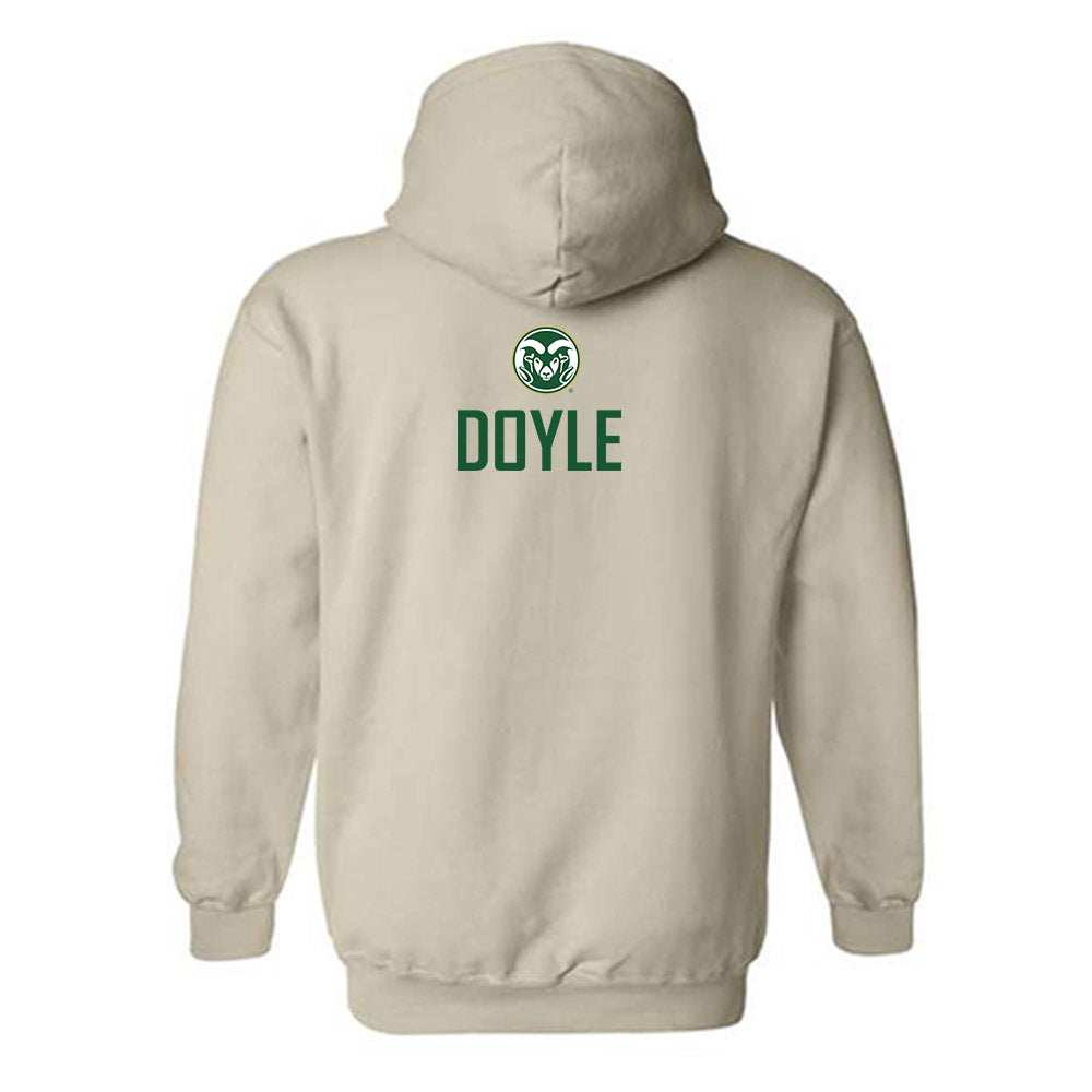 Colorado State - NCAA Men's Golf : Charlie Doyle - Hooded Sweatshirt-1