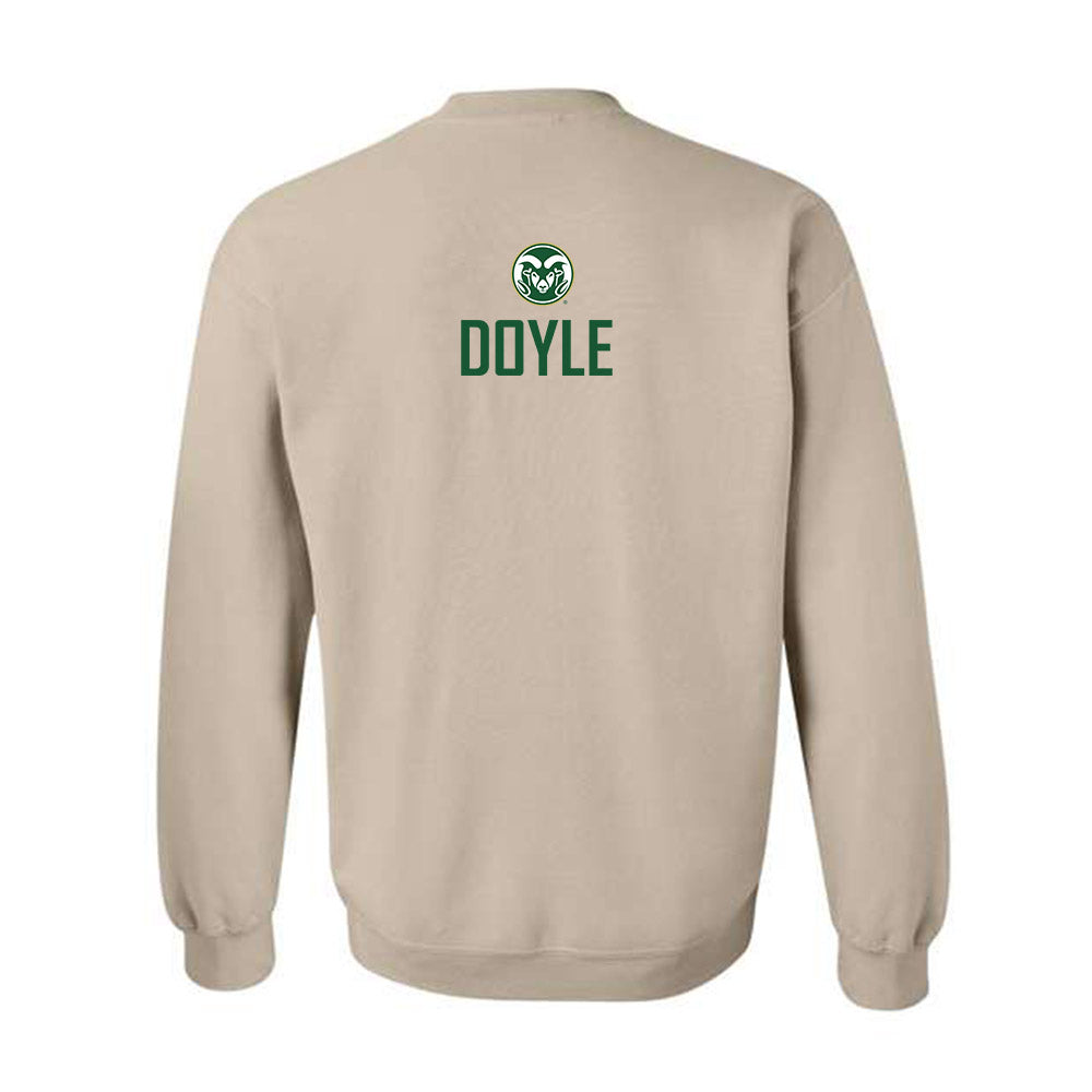 Colorado State - NCAA Men's Golf : Charlie Doyle - Crewneck Sweatshirt-1
