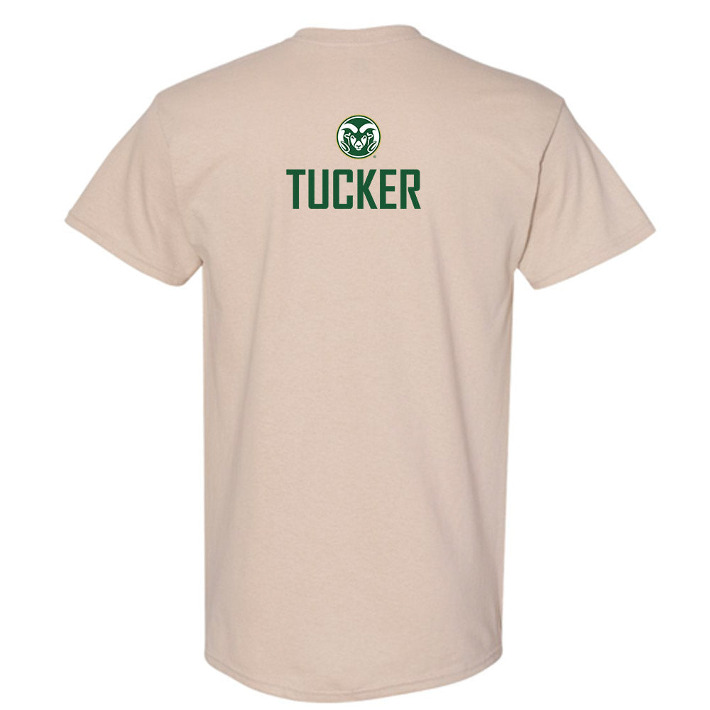 Colorado State - NCAA Men's Golf : Charlie Tucker - T-Shirt-1