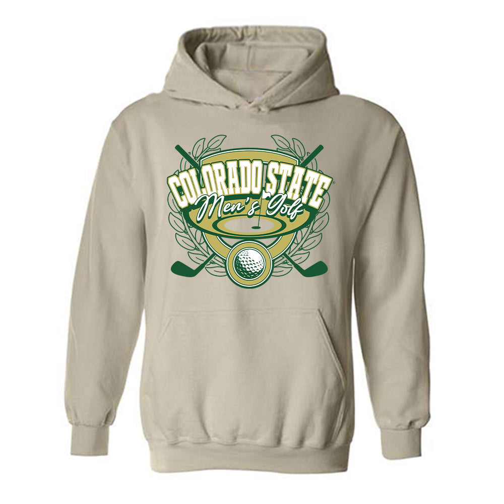 Colorado State - NCAA Men's Golf : Charlie Doyle - Hooded Sweatshirt-0