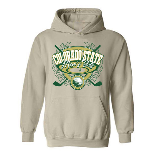 Colorado State - NCAA Men's Golf : Charlie Doyle - Hooded Sweatshirt-0