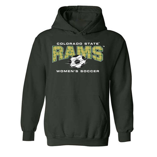 Colorado State - NCAA Women's Soccer : Poppy O'Brien - Hooded Sweatshirt-0