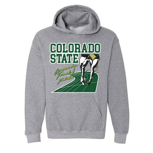 Colorado State - NCAA Women's Track & Field : Joy Nnantah - Hooded Sweatshirt-0