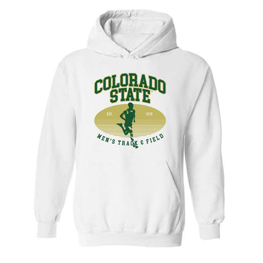 Colorado State - NCAA Men's Track & Field : Travis Turner Jr. - Hooded Sweatshirt-0