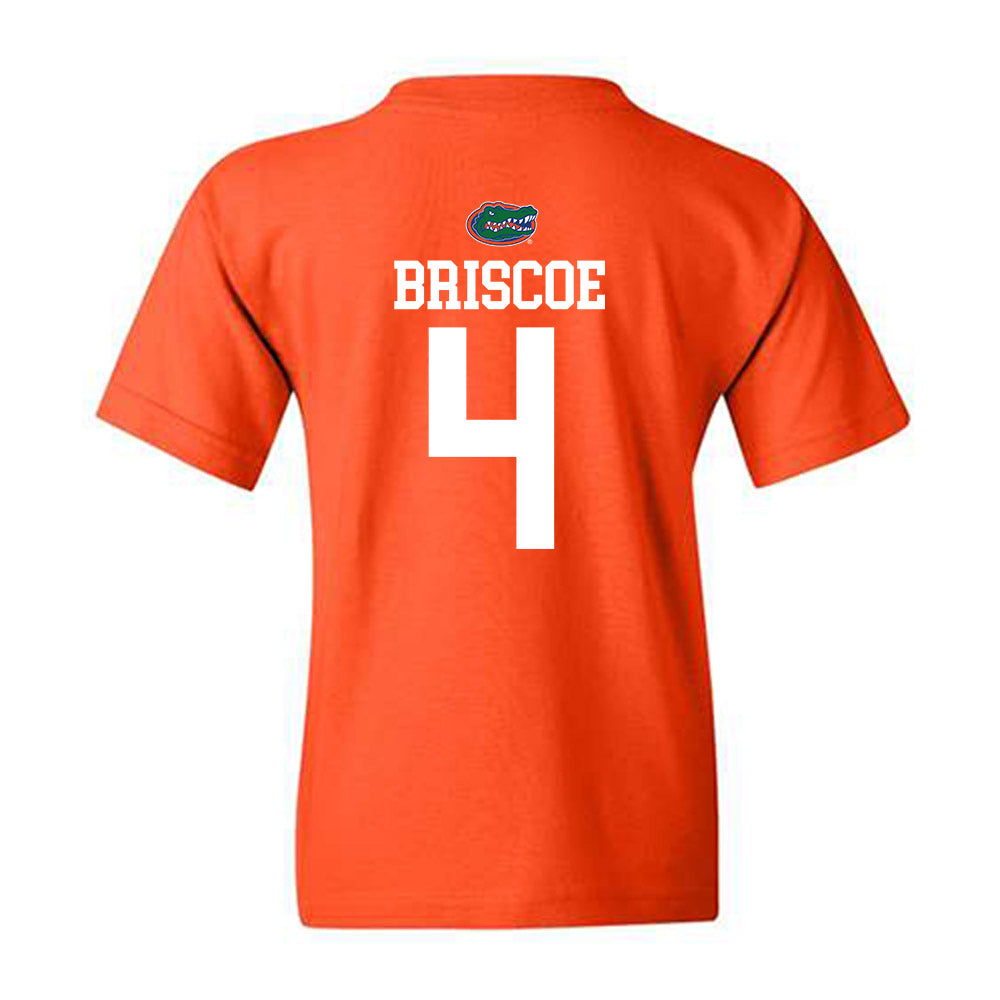 Florida - NCAA Women's Volleyball : Brooklyn Briscoe - Sports Shersey Youth T-Shirt-1