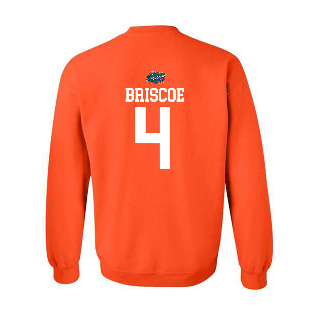 Florida - NCAA Women's Volleyball : Brooklyn Briscoe - Sports Shersey Crewneck Sweatshirt-1