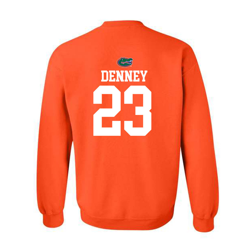 Florida - NCAA Women's Volleyball : Bri Denney - Sports Shersey Crewneck Sweatshirt-1