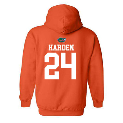 Florida - NCAA Women's Volleyball : Lauren Harden - Sports Shersey Hooded Sweatshirt