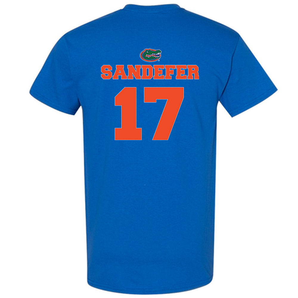 Florida - NCAA Baseball : Russell Sandefer - Sports Shersey T-Shirt-1