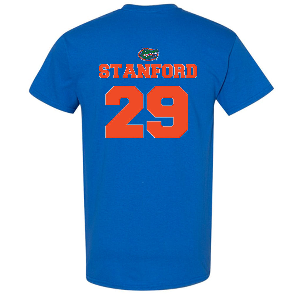 Florida - NCAA Baseball : Cole Stanford - Sports Shersey T-Shirt-1