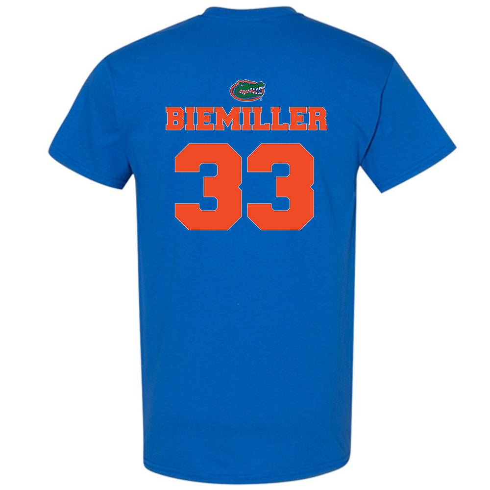Florida - NCAA Baseball : McCall Biemiller - Sports Shersey T-Shirt-1