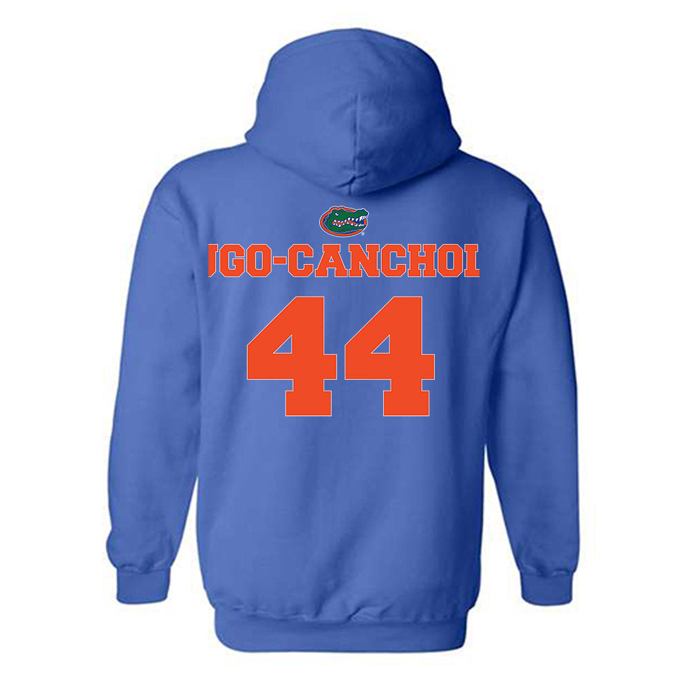 Florida - NCAA Baseball : Ernesto Lugo-Canchola - Sports Shersey Hooded Sweatshirt-1