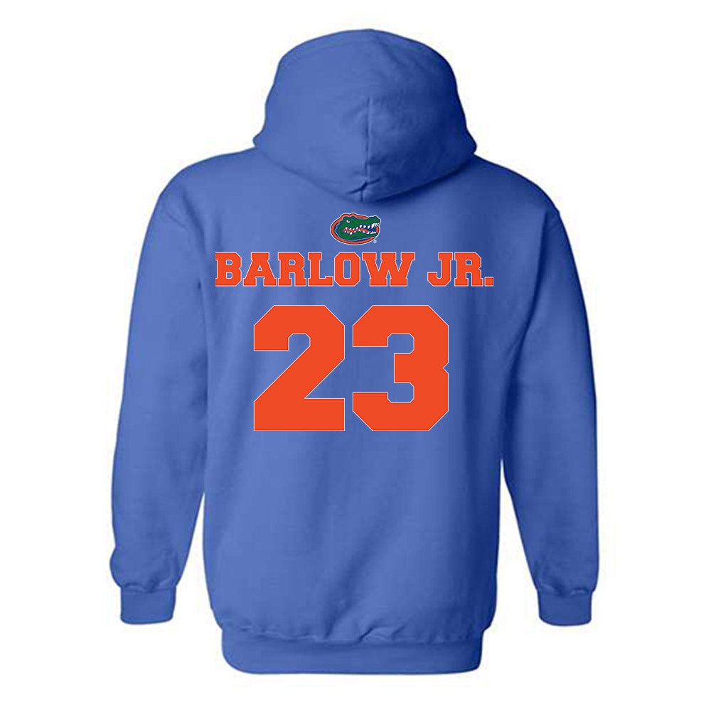 Florida - NCAA Baseball : William Barlow Jr. - Sports Shersey Hooded Sweatshirt-1