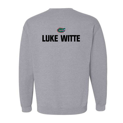 Florida - NCAA Men's Track & Field : John Luke Witte - Sports Shersey Crewneck Sweatshirt-1