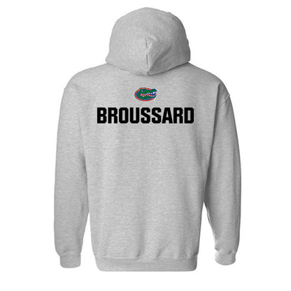 Florida - NCAA Men's Track & Field : Aidan Broussard - Sports Shersey Hooded Sweatshirt