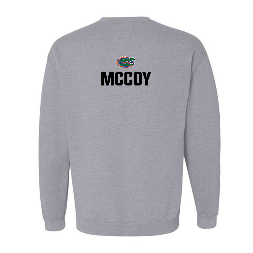 Florida - NCAA Men's Track & Field : Wanya McCoy - Sports Shersey Crewneck Sweatshirt-1