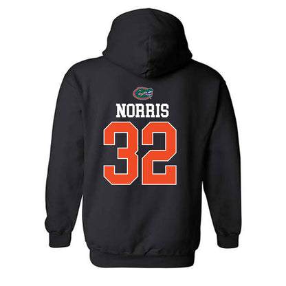 Florida - NCAA Women's Soccer : Nylah Norris - Sports Shersey Hooded Sweatshirt-1
