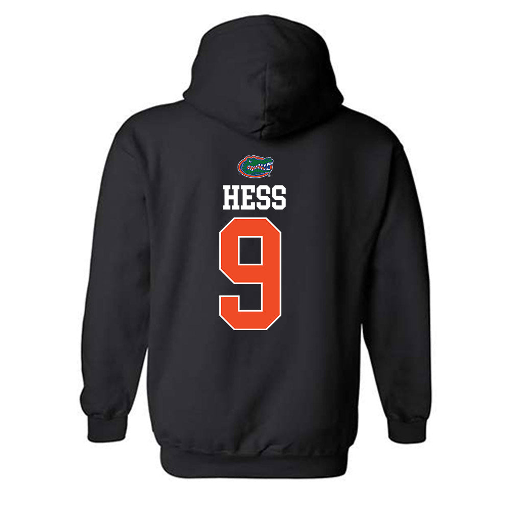 Florida - NCAA Women's Soccer : Addy Hess - Sports Shersey Hooded Sweatshirt-1
