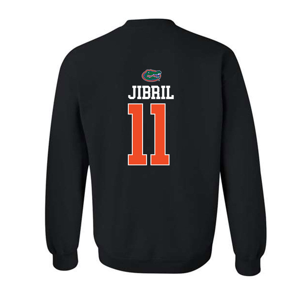 Florida - NCAA Women's Soccer : Hannah Jibril - Sports Shersey Crewneck Sweatshirt-1