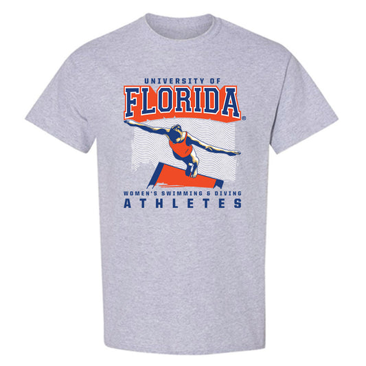 Florida - NCAA Women's Swimming & Diving : Maddie Moreth - Sports Shersey T-Shirt-0