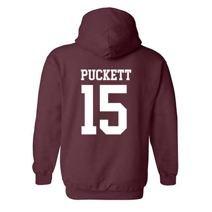 Mississippi State - NCAA Football : Parker Puckett - Classic Shersey Hooded Sweatshirt-1