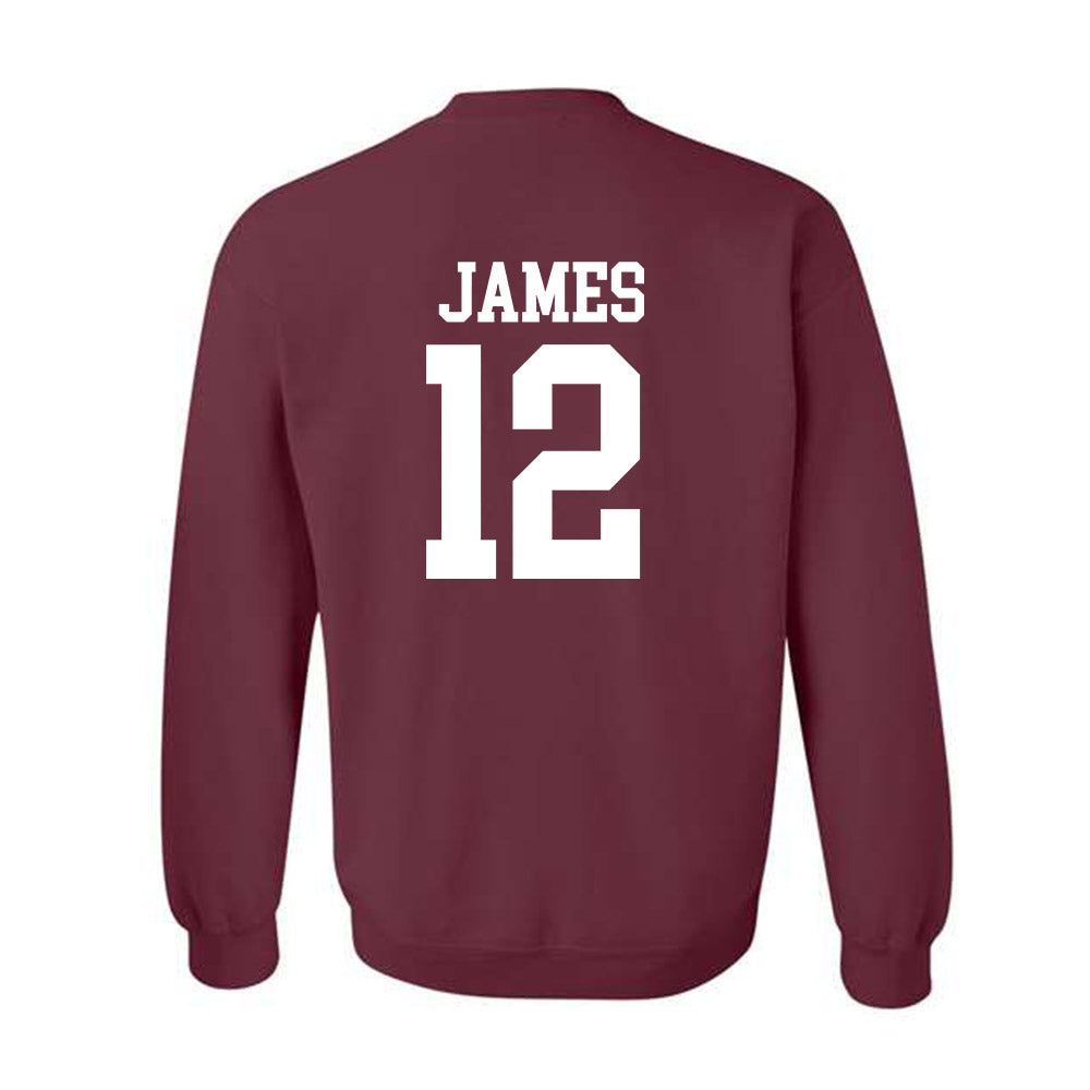 Mississippi State - NCAA Baseball : Chone James - Classic Shersey Crewneck Sweatshirt-1