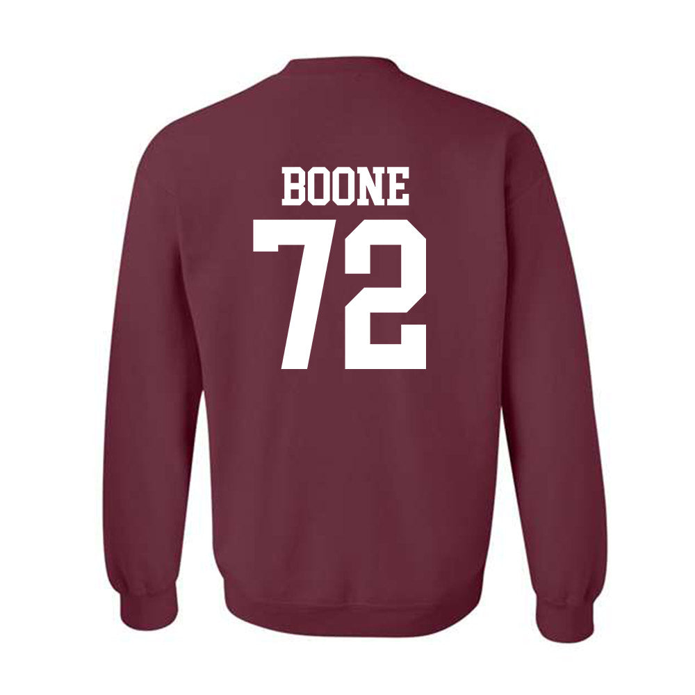 Mississippi State - NCAA Football : Canon Boone - Classic Shersey Crewneck Sweatshirt-1