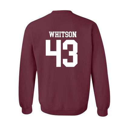 Mississippi State - NCAA Football : Will Whitson - Classic Shersey Crewneck Sweatshirt-1